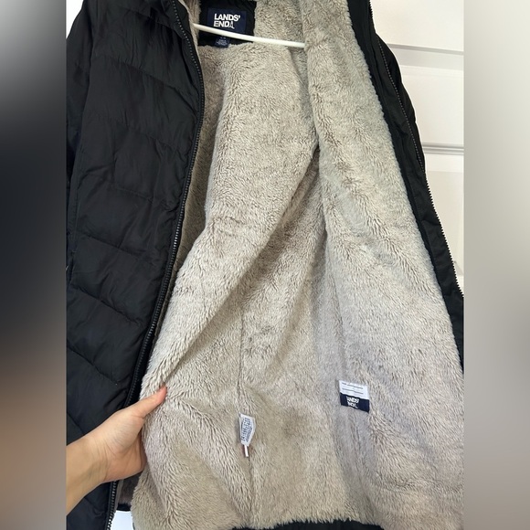 Lands' End Puffer Coat Parka - Picture 4 of 10
